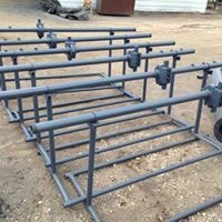 Customer Service piping and rack